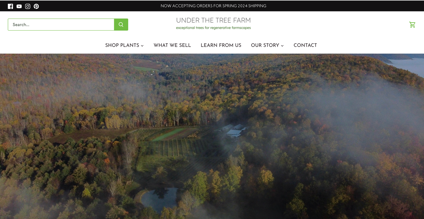 Our new farm website!